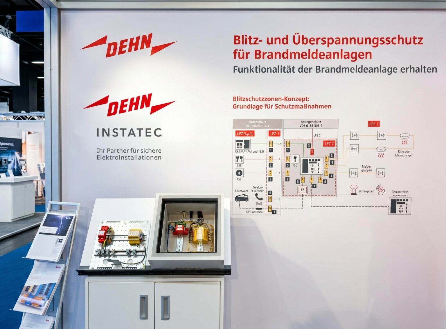 Starke Partner im Brandschutz: DEHN SE und DEHN INSTATEC auf der FeuerTrutz 2026